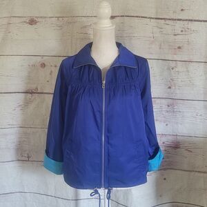 Chico's Zenergy Color Block Jacket Size 0, Small NWT